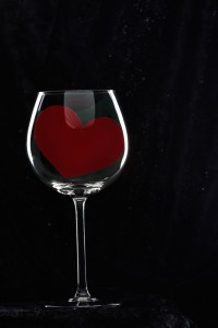 Heart in a Wineglass