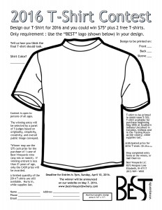 T-shirt contest 2016